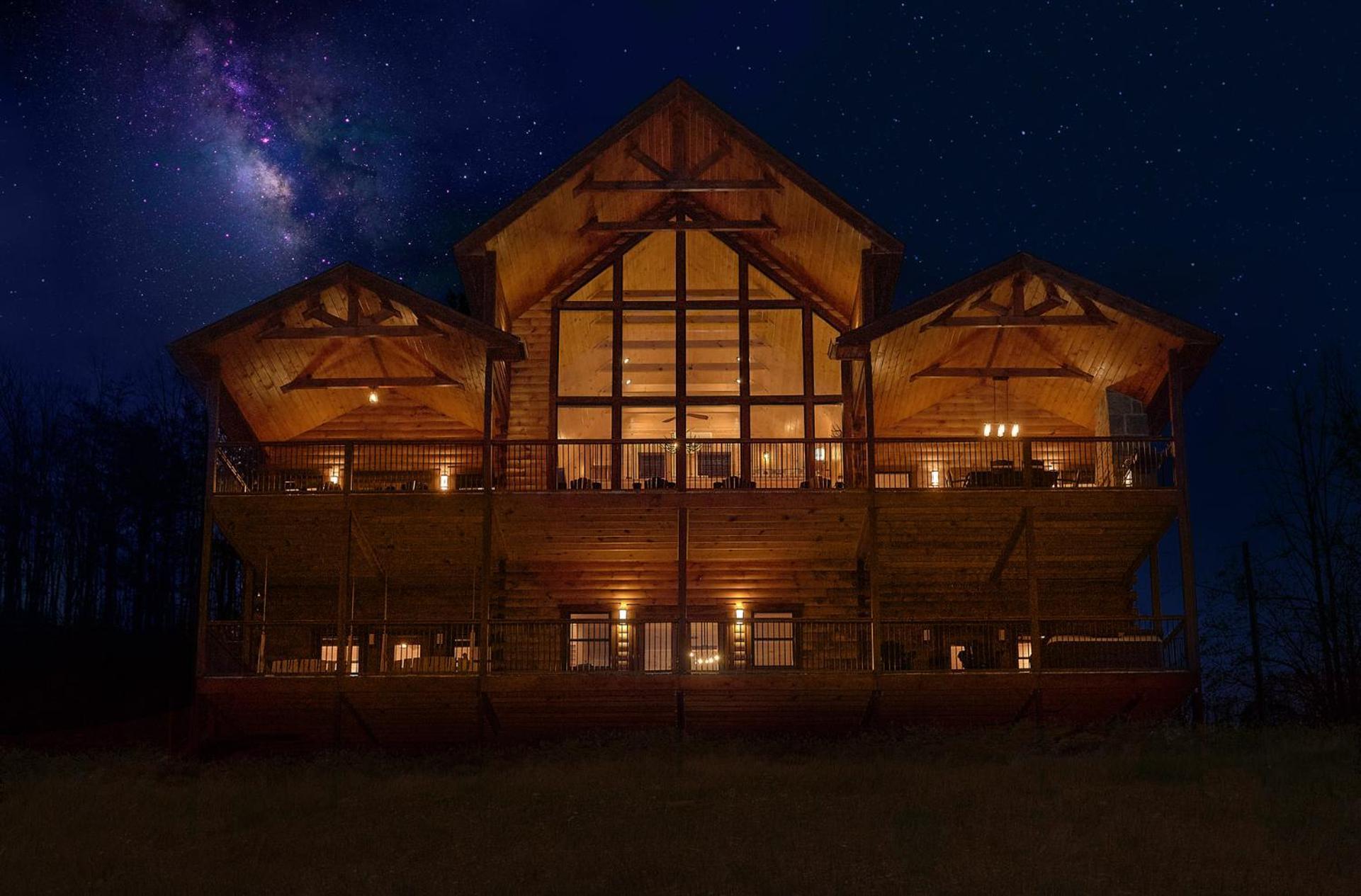 Misty Mountain Adventure Lodge Гатлинбург Экстерьер фото