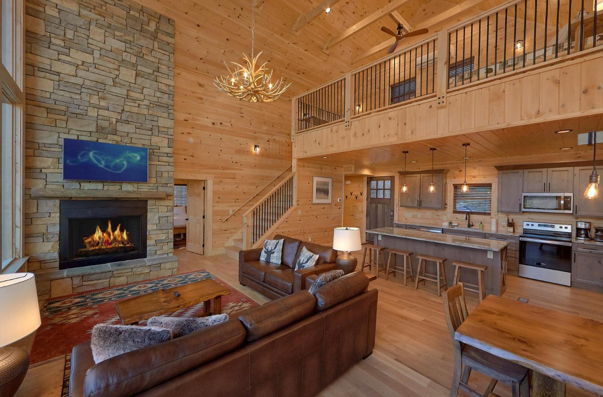Misty Mountain Adventure Lodge Гатлинбург Экстерьер фото